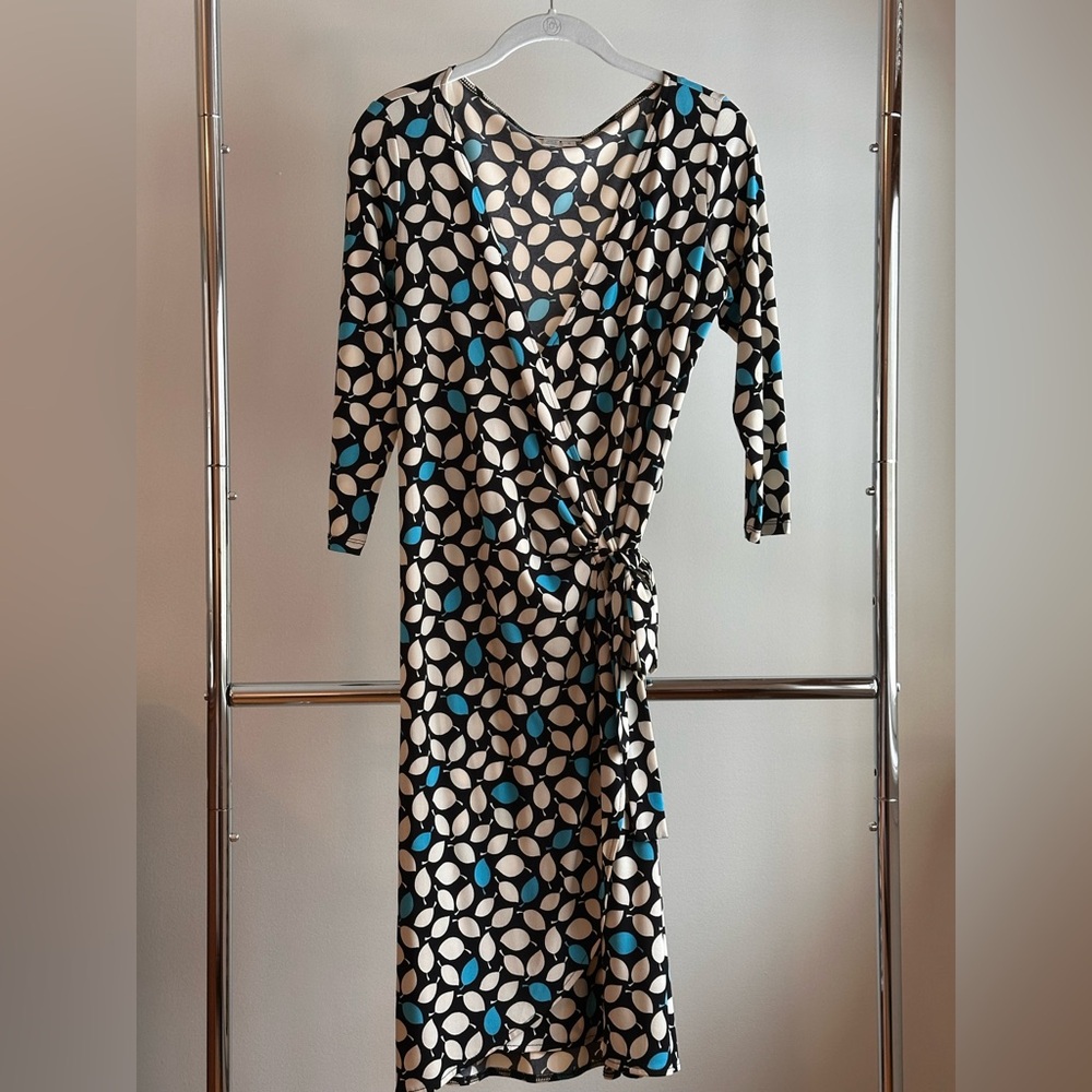 London Times Wrap Dress